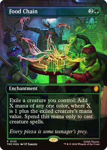 Magic the Gathering Food Chain Teenage Mutant Ninja Turtles Eternal Glorietta 2