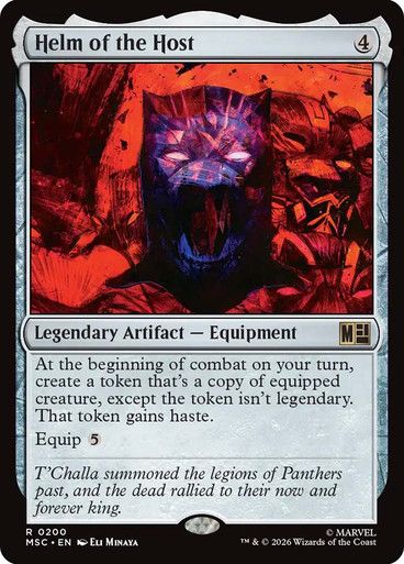 Magic the Gathering Helm of the Host Marvel Super Heroes Commander Glorietta 2