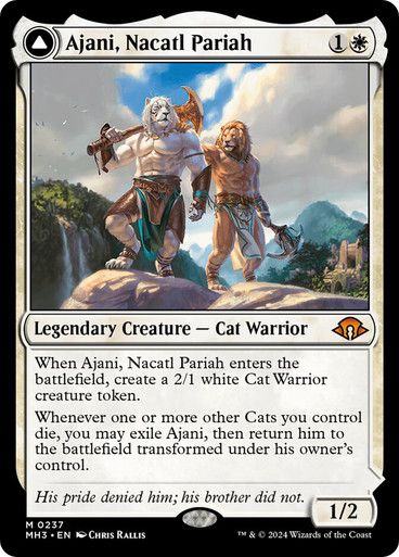 Magic the Gathering Ajani, Nacatl Pariah Modern Horizons 3 Glorietta 2