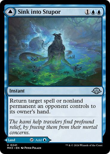 Magic the Gathering Sink into Stupor Modern Horizons 3 Glorietta 2