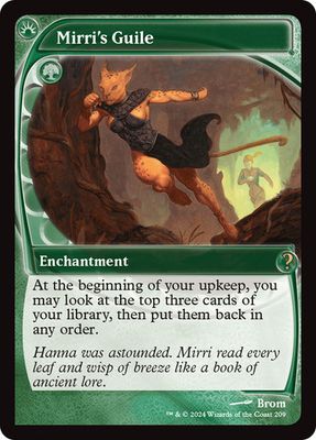 Magic the Gathering Mirri's Guile Mystery Booster 2 Greenhills