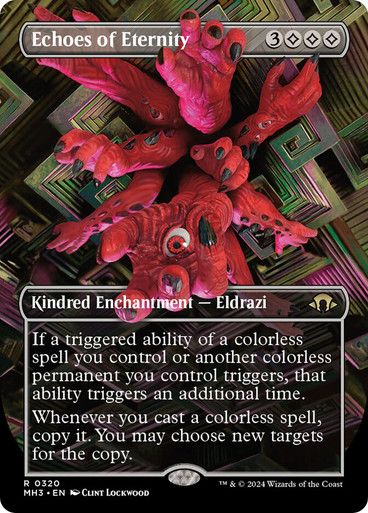 Magic the Gathering Echoes of Eternity Borderless Modern Horizons 3 Glorietta 2