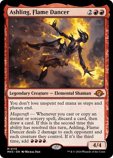 Magic the Gathering Ashling, Flame Dancer Modern Horizons 3 Glorietta 2