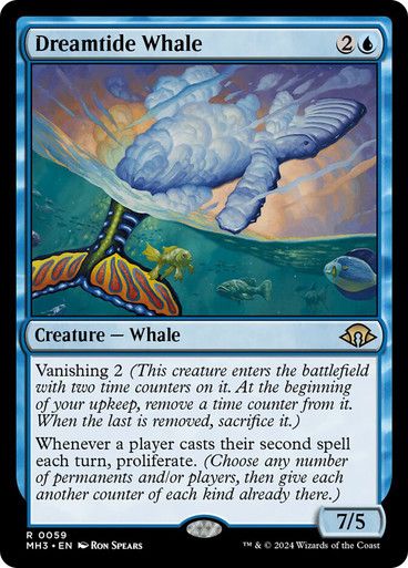 Magic the Gathering Dreamtide Whale Modern Horizons 3 Glorietta 2
