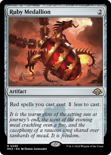 Magic the Gathering Ruby Medallion Modern Horizons 3 Glorietta 2