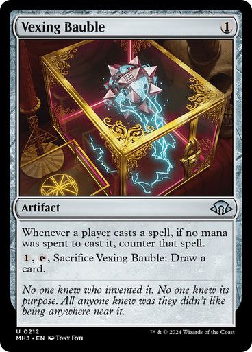 Magic the Gathering Vexing Bauble Modern Horizons 3 Festival Mall