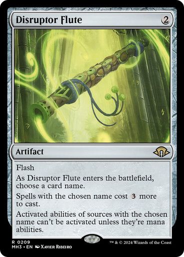 Magic the Gathering Disruptor Flute Modern Horizons 3 Festival Mall