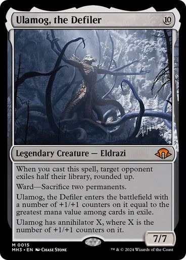 Magic the Gathering Ulamog, the Defiler Modern Horizons 3 Festival Mall