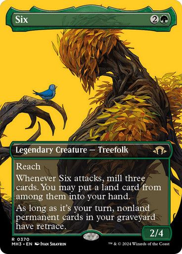 Magic the Gathering Six Borderless Modern Horizons 3 Festival Mall