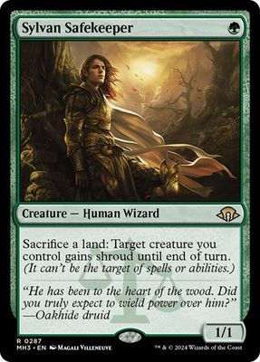 Magic the Gathering Sylvan Safekeeper Modern Horizons 3 Festival Mall