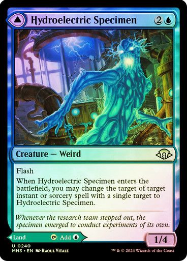 Magic the Gathering Hydroelectric Specimen Foil Modern Horizons 3 Festival Mall