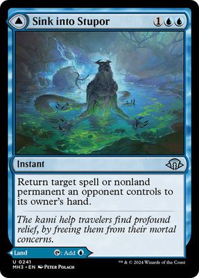 Magic the Gathering Sink Into Stupor Modern Horizons 3 Festival Mall