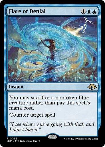 Magic the Gathering Flare of Denial Modern Horizons 3 Festival Mall