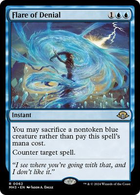 Magic the Gathering Flare of Denial Modern Horizons 3 Festival Mall