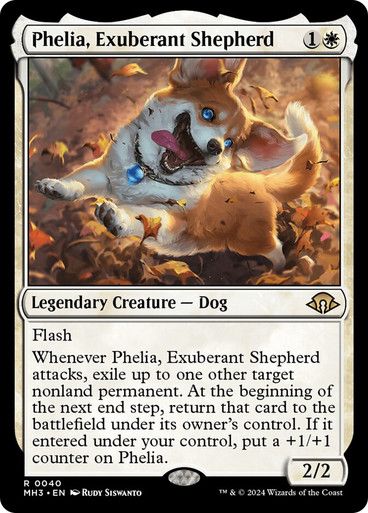 Magic the Gathering Phelia, Exuberant Shepherd Modern Horizons 3 Festival Mall