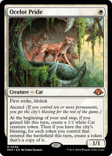 Magic the Gathering Ocelot Pride Modern Horizons 3 Festival Mall