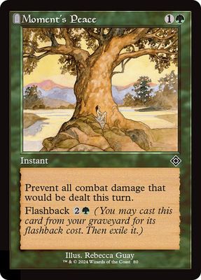 Magic the Gathering Moment's Peace The List Glorietta 2