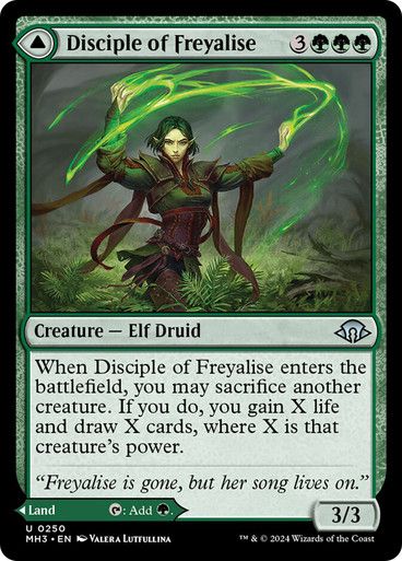 Magic the Gathering Disciple of Freyalise Modern Horizons 3 Festival Mall