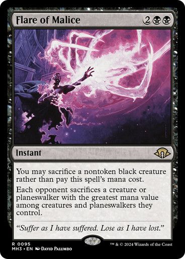 Magic the Gathering Flare of Malice Modern Horizons 3 Festival Mall