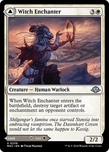 Magic the Gathering Witch Enchanter Modern Horizons 3 Festival Mall
