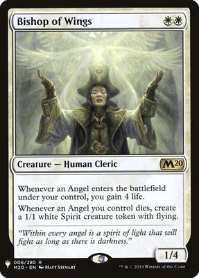 Magic the Gathering Bishop of Wings The List Glorietta 2