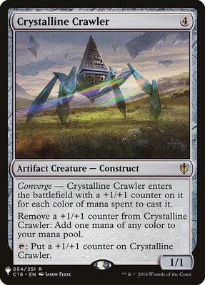 Magic the Gathering Crystalline Crawler The List Glorietta 2