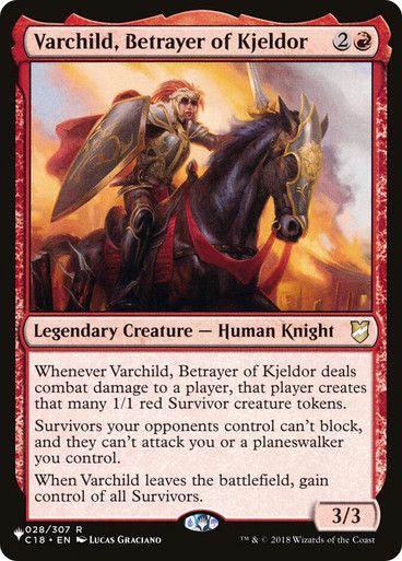 Magic the Gathering Varchild, Betrayer of Kjeldor The List Glorietta 2