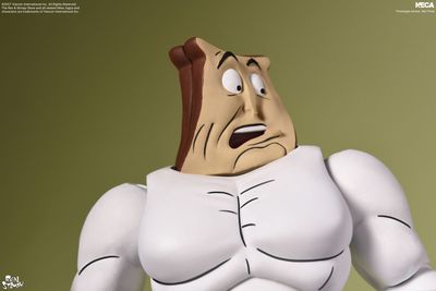 PRE-ORDER NECA The Ren &amp; Stimpy Show - Ultimate Powerdered Toast Man 7" Scale Action Figure