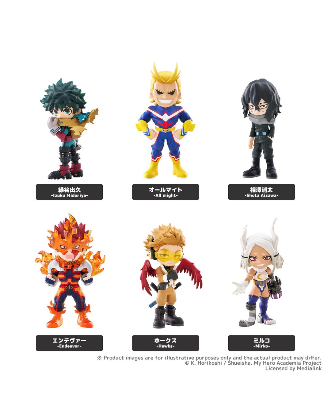 PRE-ORDER Good Smile My Hero Academia PalVerse Vol.3 Box of 6 Figures