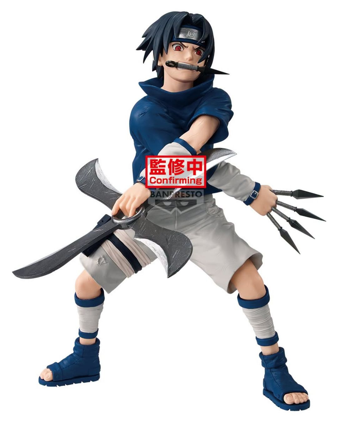 PRE-ORDER Banpresto Naruto Sasuke Uchiha Weapons
