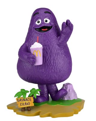 PRE-ORDER NECA McDonald's Head Knocker - Grimace