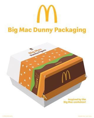 PRE-ORDER NECA Mcdonald's Big Mac 8" Vinyl Dunny Art Figure
