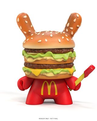 PRE-ORDER NECA Mcdonald's Big Mac 8" Vinyl Dunny Art Figure
