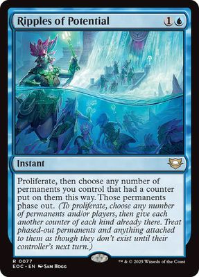 Magic the Gathering Ripples of Potential Edge of Eternities Commander Glorietta 2