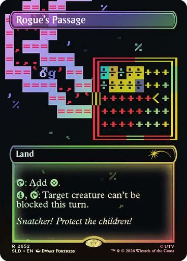 Magic the Gathering Rogue's Passage Foil Secret Lair Drop Greenhills