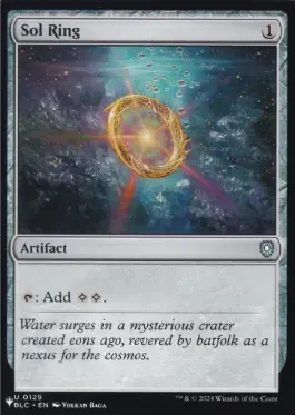 Magic the Gathering Sol Ring The List Greenhills