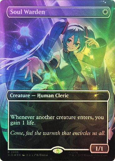 Magic the Gathering Soul Warden Foil Secret Lair Drop Greenhills