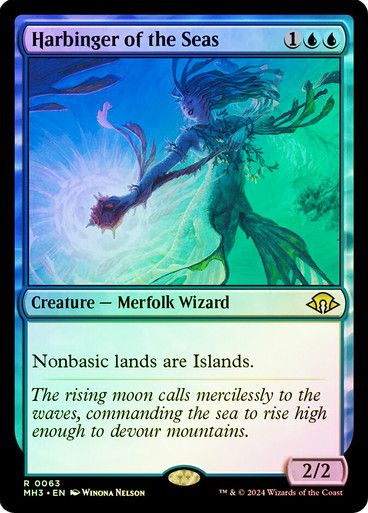 Magic the Gathering Harbinger of the Seas Foil Modern Horizons 3 Greenhills