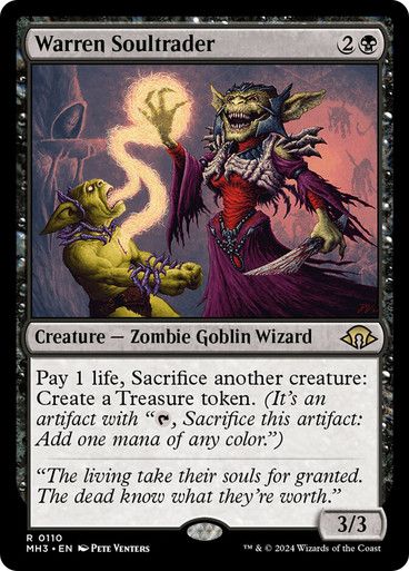 Magic the Gathering Warren Soultrader Modern Horizons 3 Greenhills