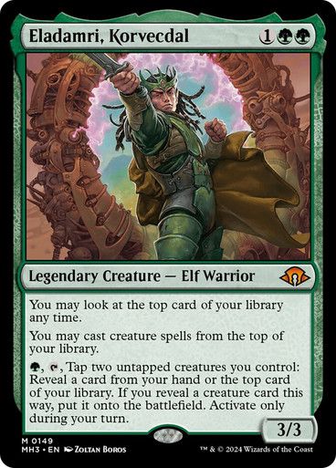 Magic the Gathering Eladamri, Korvecdal Modern Horizons 3 Greenhills