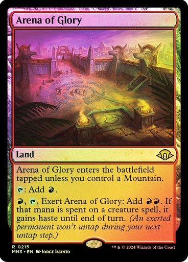 Magic the Gathering Arena of Glory Foil Modern Horizons 3 Greenhills