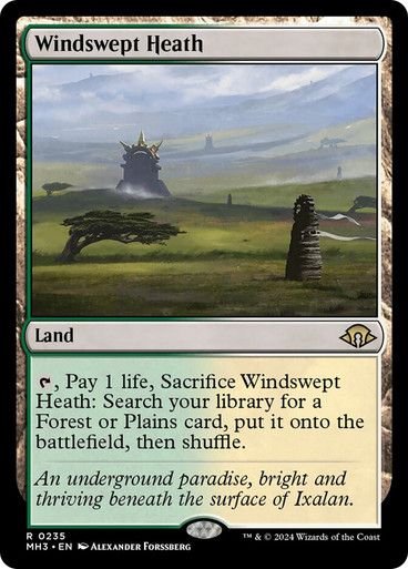 Magic the Gathering Windswept Heath Modern Horizons 3 Greenhills