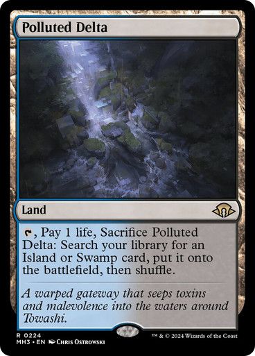 Magic the Gathering Polluted Delta Modern Horizons 3 Greenhills
