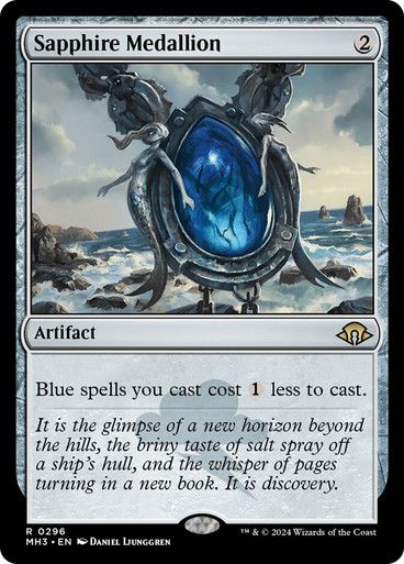 Magic the Gathering Sapphire Medallion Modern Horizons 3 Greenhills