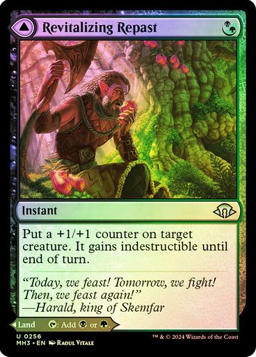 Magic the Gathering Revitalizing Repast Foil Modern Horizons 3 Greenhills