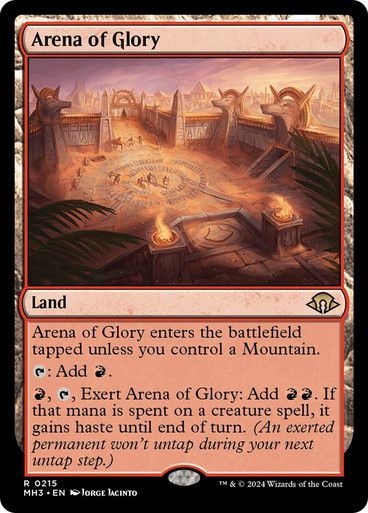 Magic the Gathering Arena of Glory Modern Horizons 3 Fisher Mall