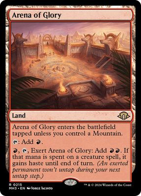 Magic the Gathering Arena of Glory Modern Horizons 3 Fisher Mall