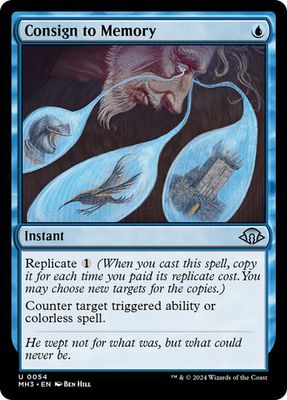Magic the Gathering Consign to Memory Modern Horizons 3 Fisher Mall