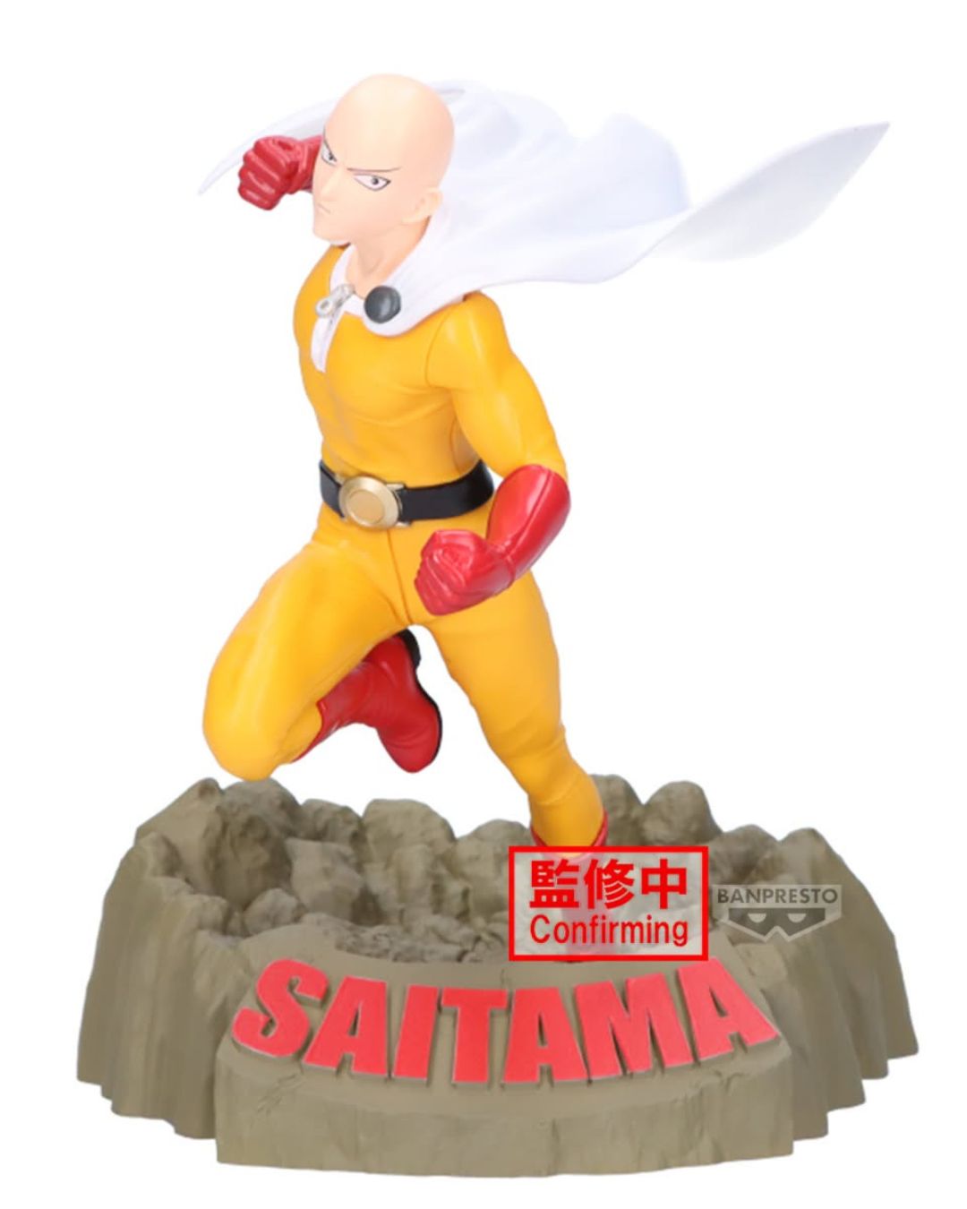 PRE-ORDER Banpresto One Punch Man Figure #1 Saitama Crash Base Ver.