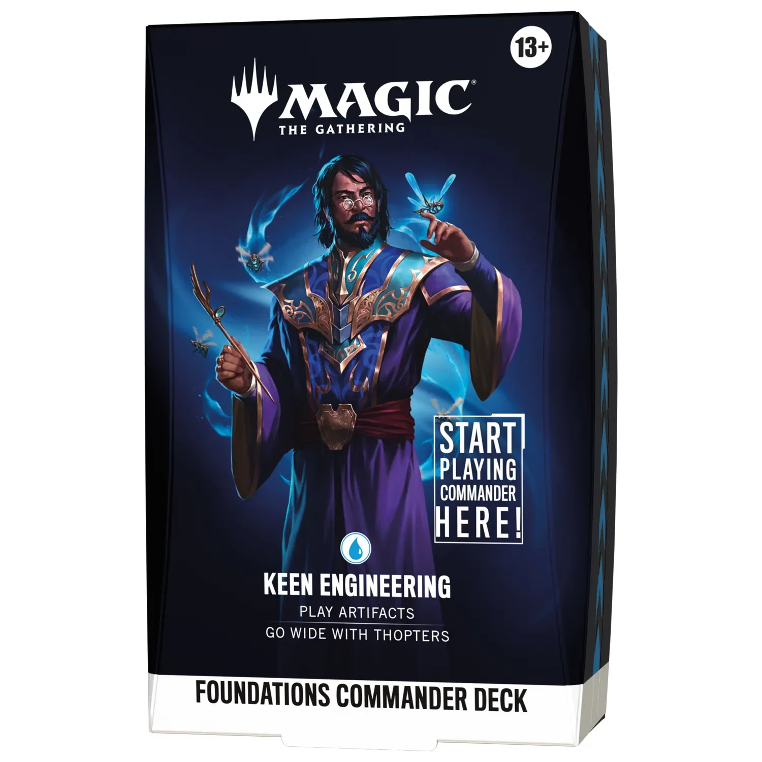 PRE-ORDER Magic the Gathering Foundations Commander Deck Keen Engineering